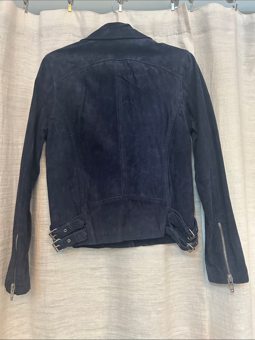 Blanknyc navy suede jacket - Picture 4 of 4
